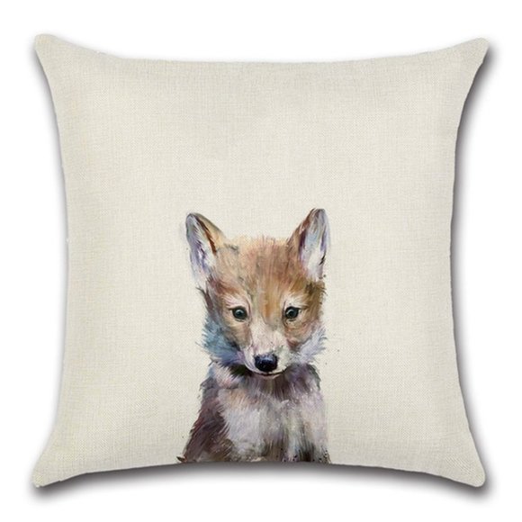 Other - 🌸BUNDLE ME🌸 Baby Animals Cushion Cover- FOX